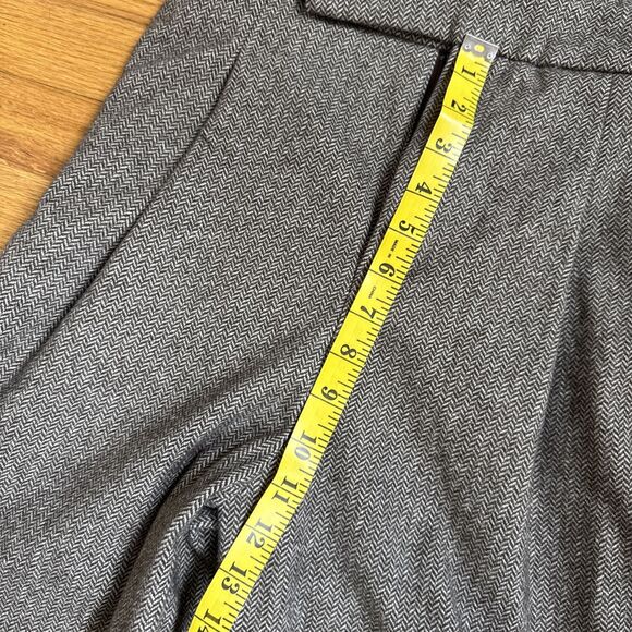 Cider Collar Cinched Waist Jumpsuit XS Tan Houndstooth Pleated NWT - Picture 7 of 10